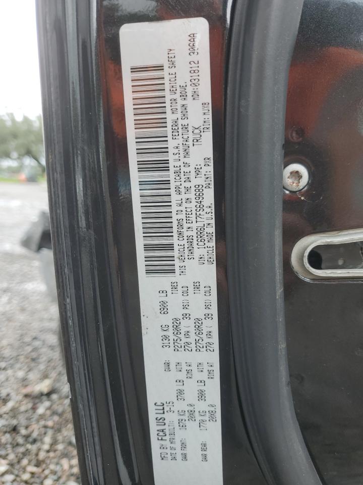 2015 Ram 1500 Slt VIN: 1C6RR6LT7FS649689 Lot: 66013364