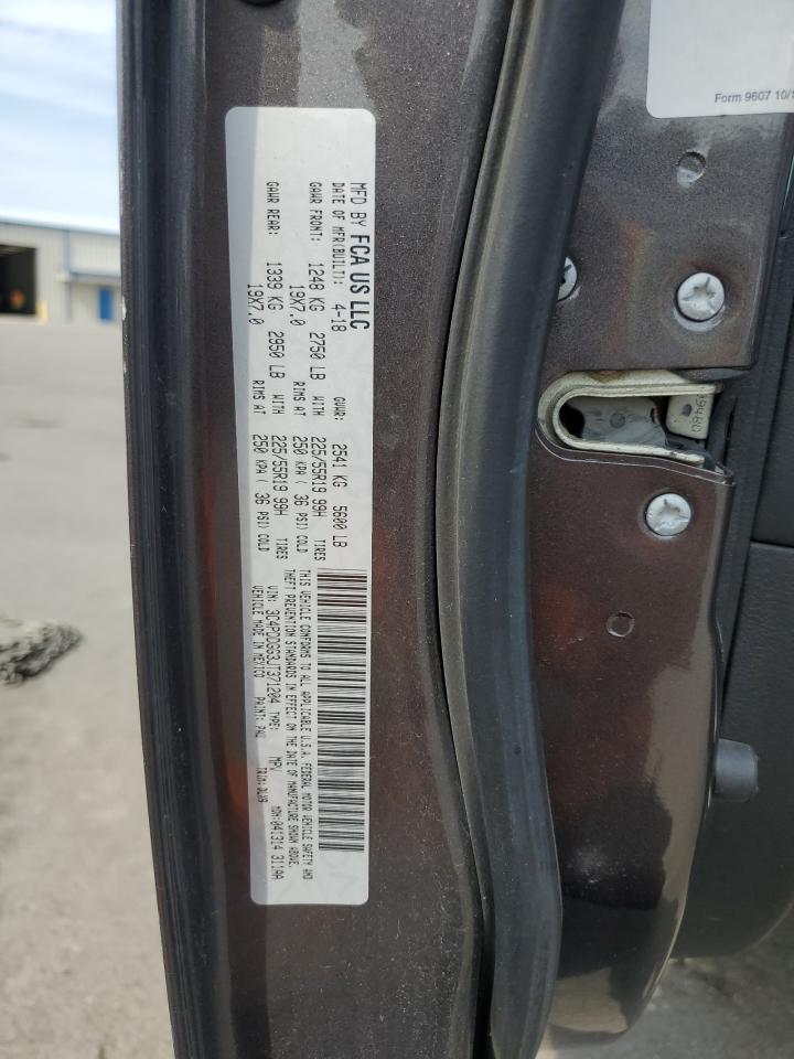 2018 Dodge Journey Crossroad VIN: 3C4PDDGG3JT371204 Lot: 64549114