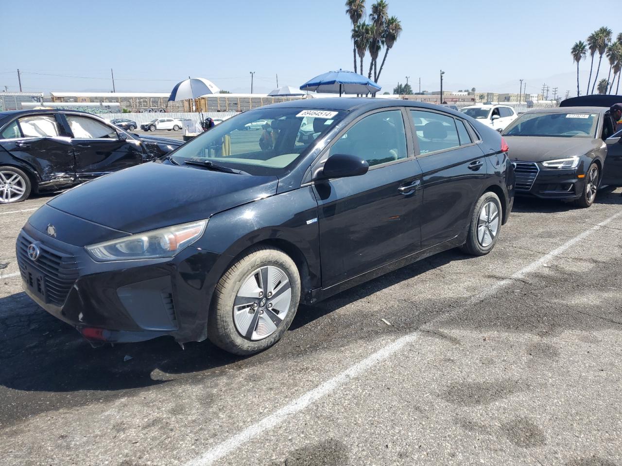 2017 Hyundai Ioniq Blue VIN: KMHC65LC9HU054556 Lot: 69464514