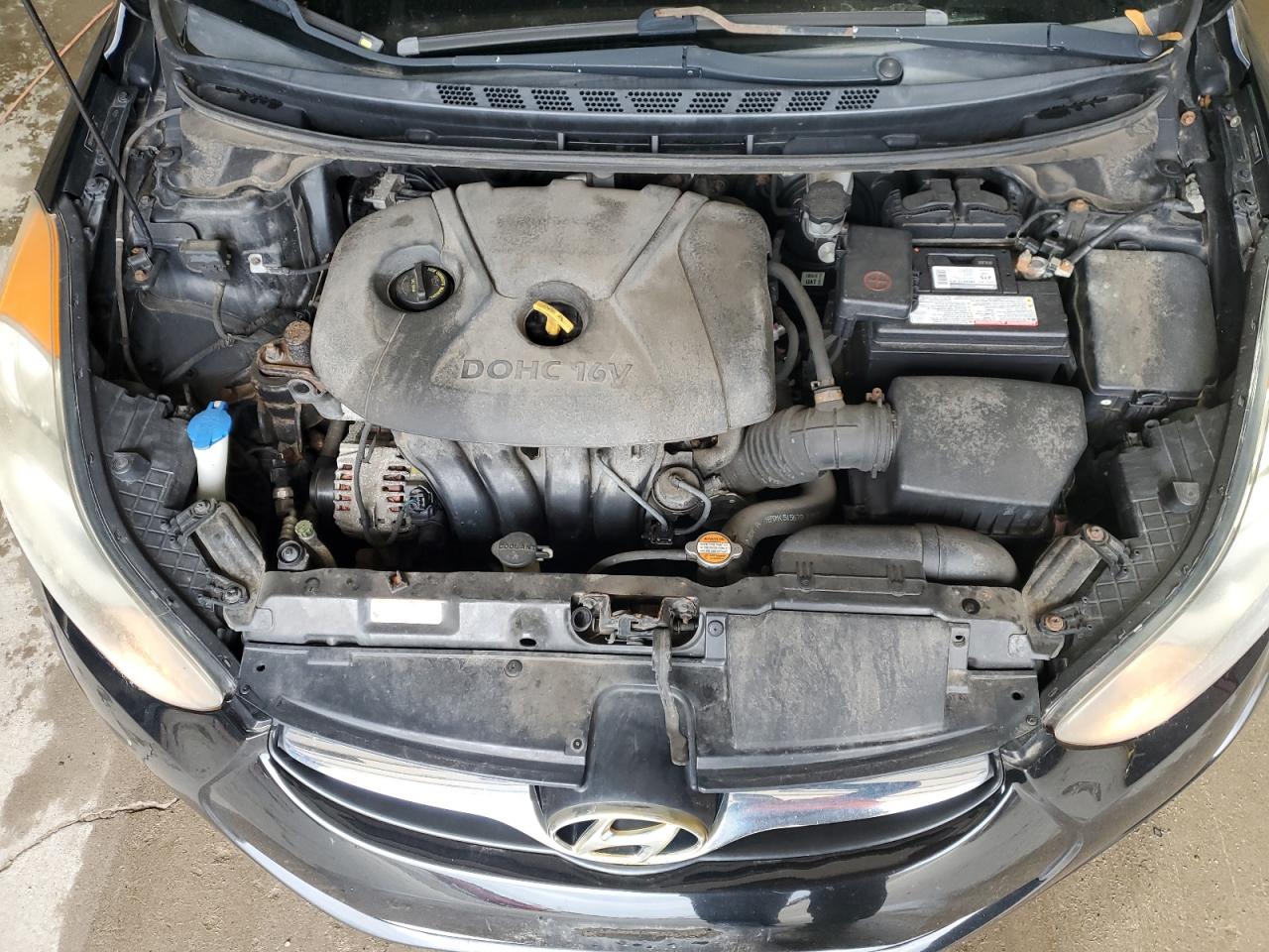 2012 Hyundai Elantra Gls VIN: 5NPDH4AE9CH086296 Lot: 68857534