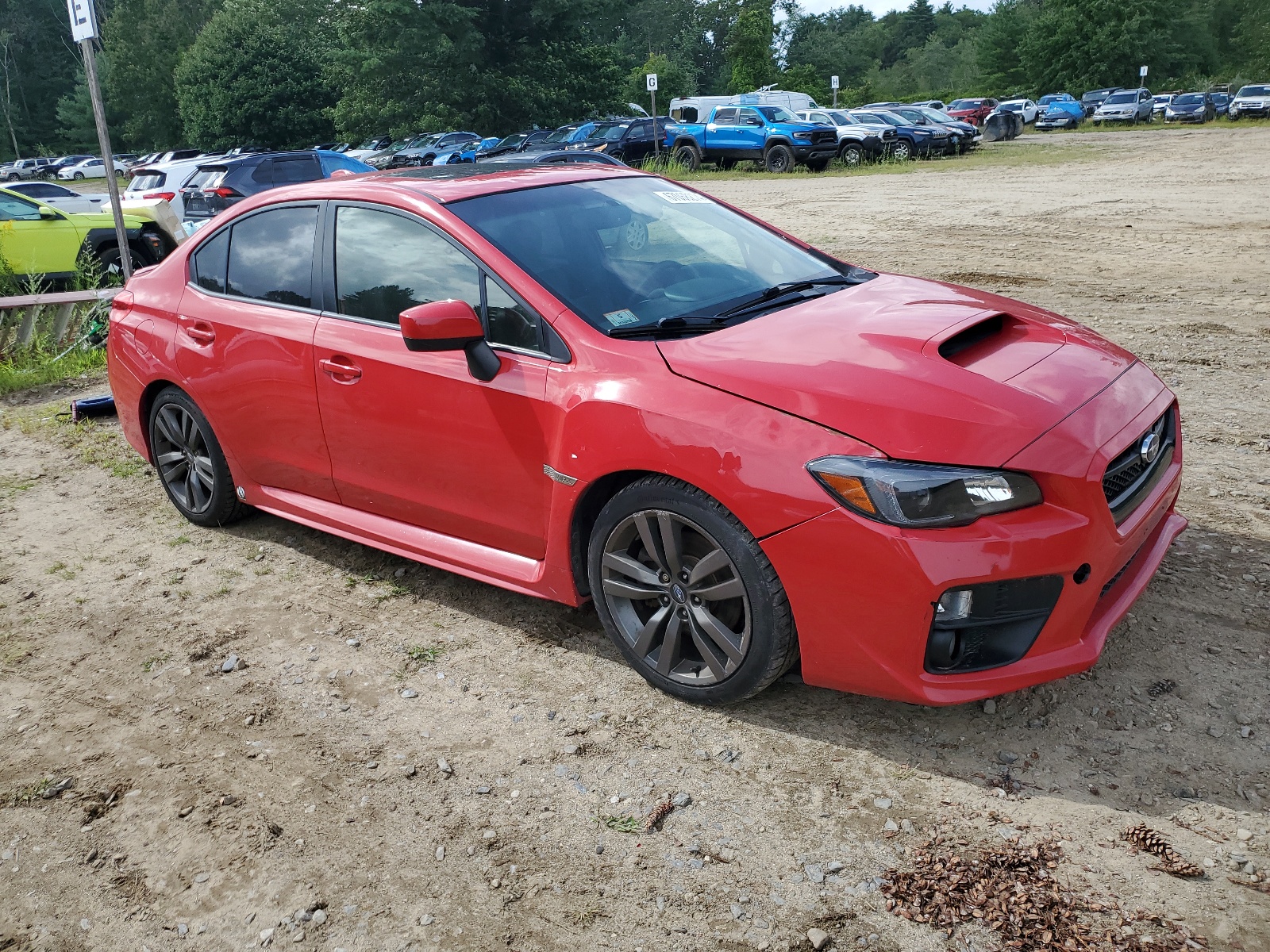 2016 Subaru Wrx Limited vin: JF1VA1J67G8829788