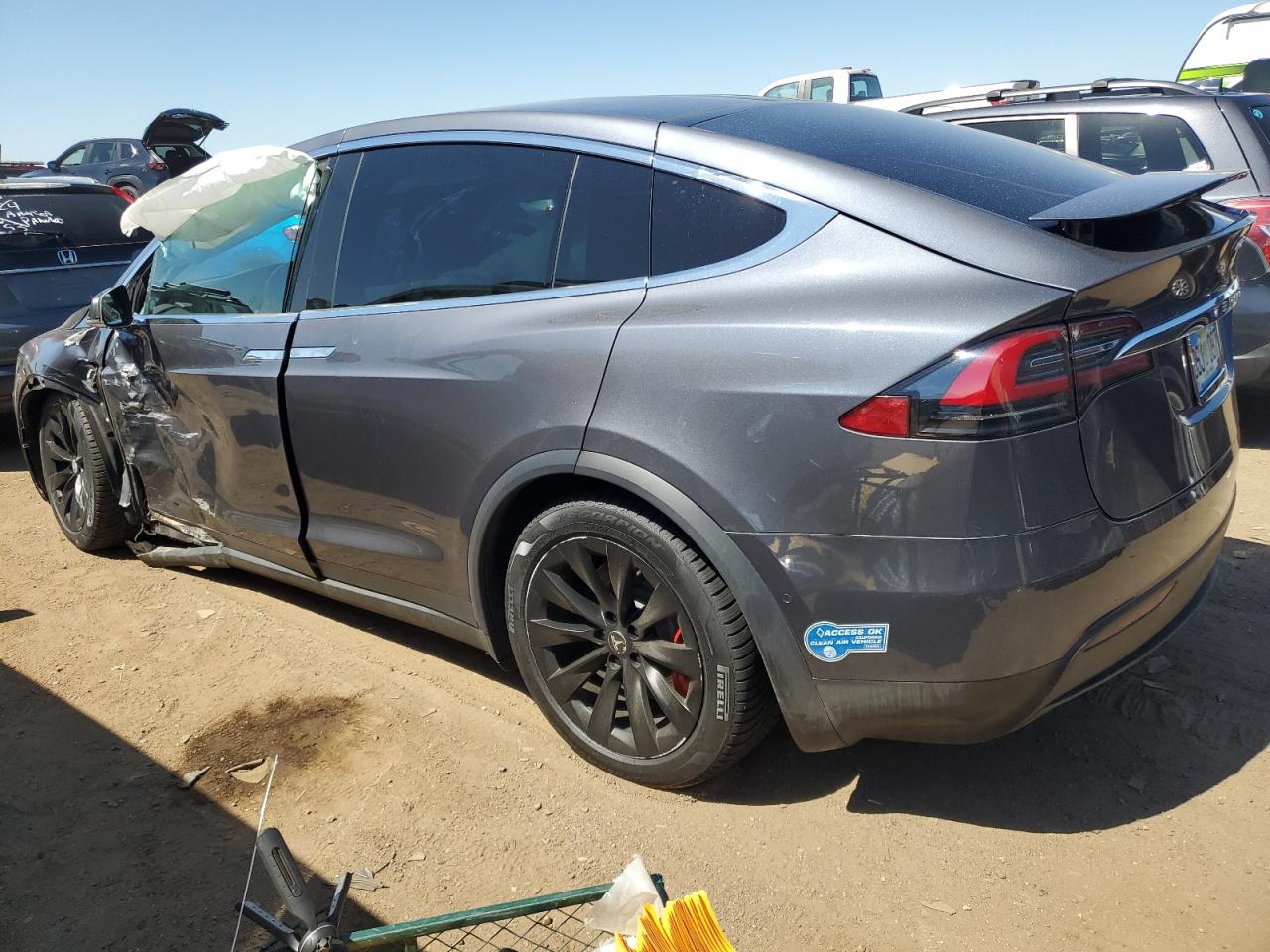 5YJXCDE49MF324807 2021 TESLA MODEL X - Image 2