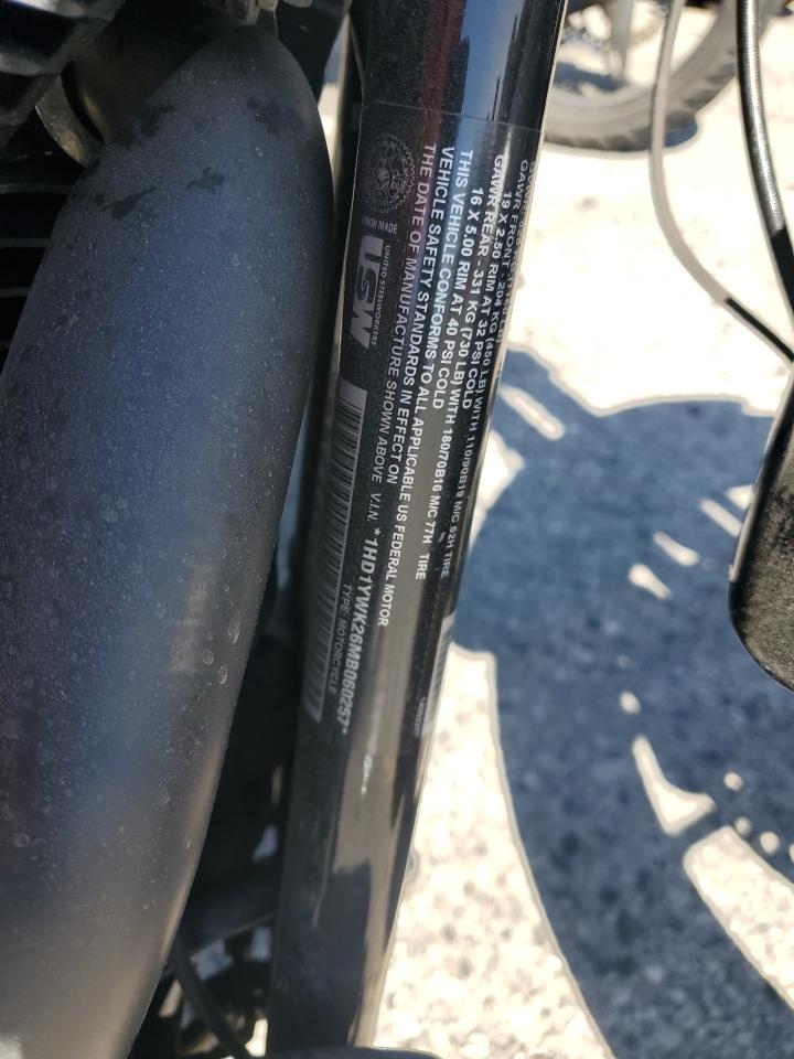 2017 Harley-Davidson Fxlrs VIN: 1HD1YWK26MB060257 Lot: 67519764