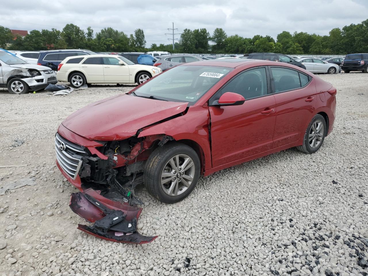 KMHD84LF2HU273295 2017 HYUNDAI ELANTRA - Image 1