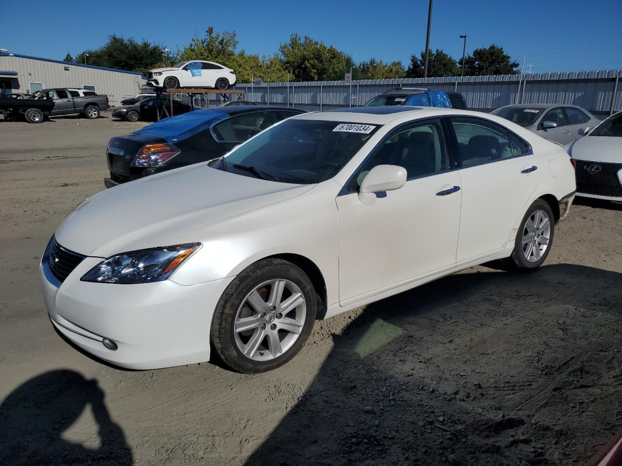 2007 Lexus Es 350 VIN: JTHBJ46G372034111 Lot: 67001034