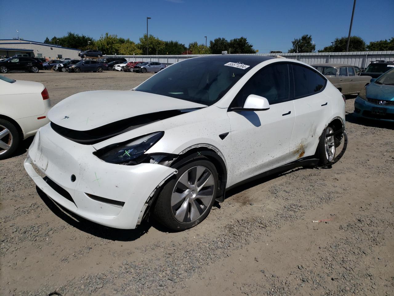 7SAYGDEE9PF620340 2023 TESLA MODEL Y - Image 1