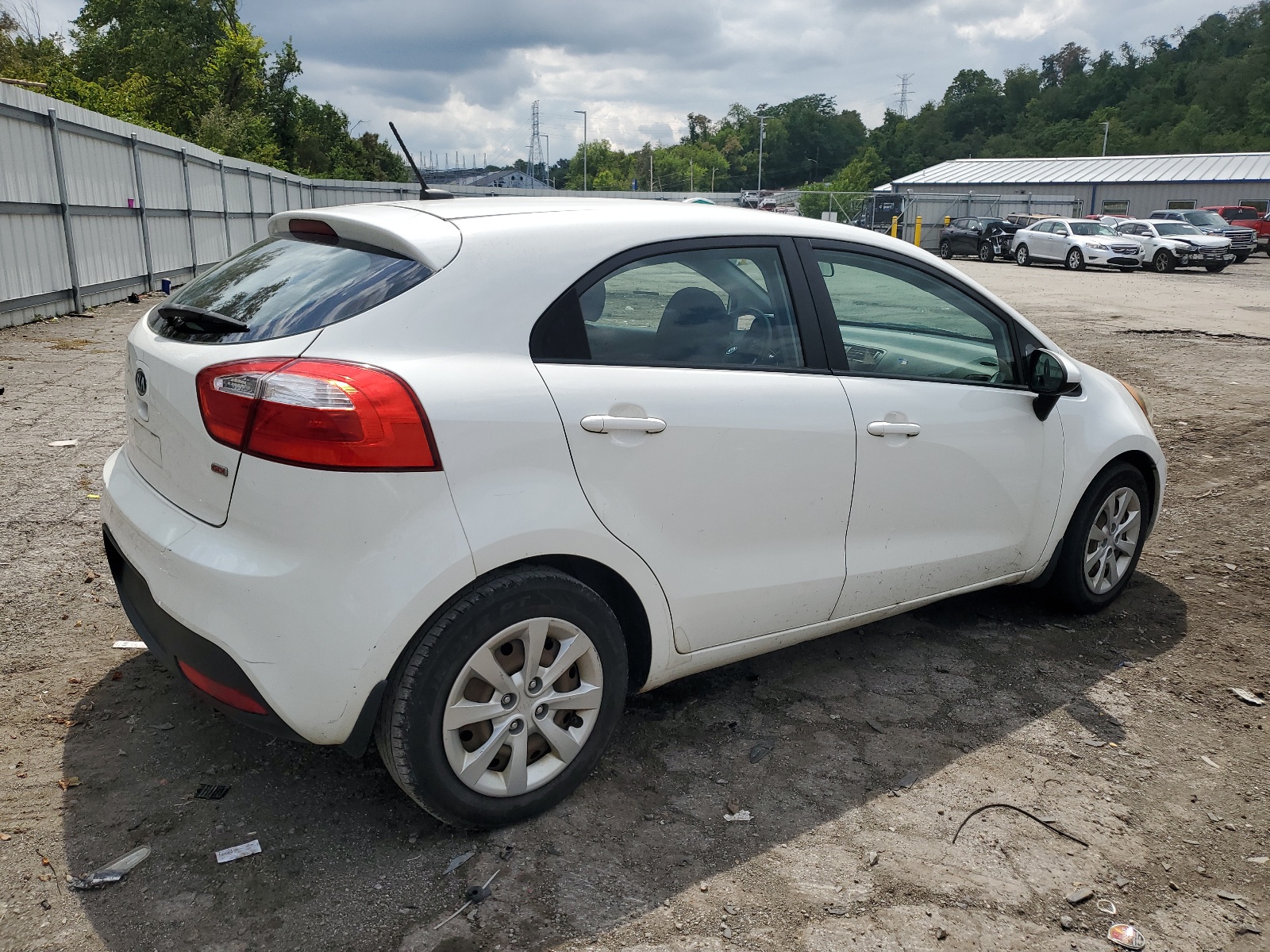 2013 Kia Rio Lx vin: KNADM5A38D6128448