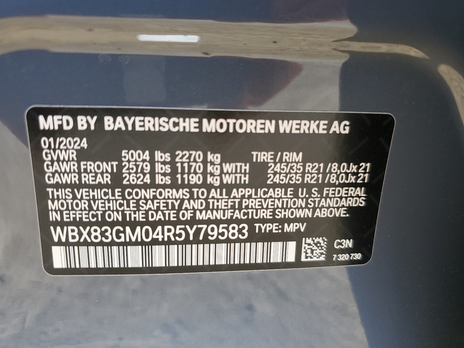 WBX83GM04R5Y79583 2024 BMW X2 M35I