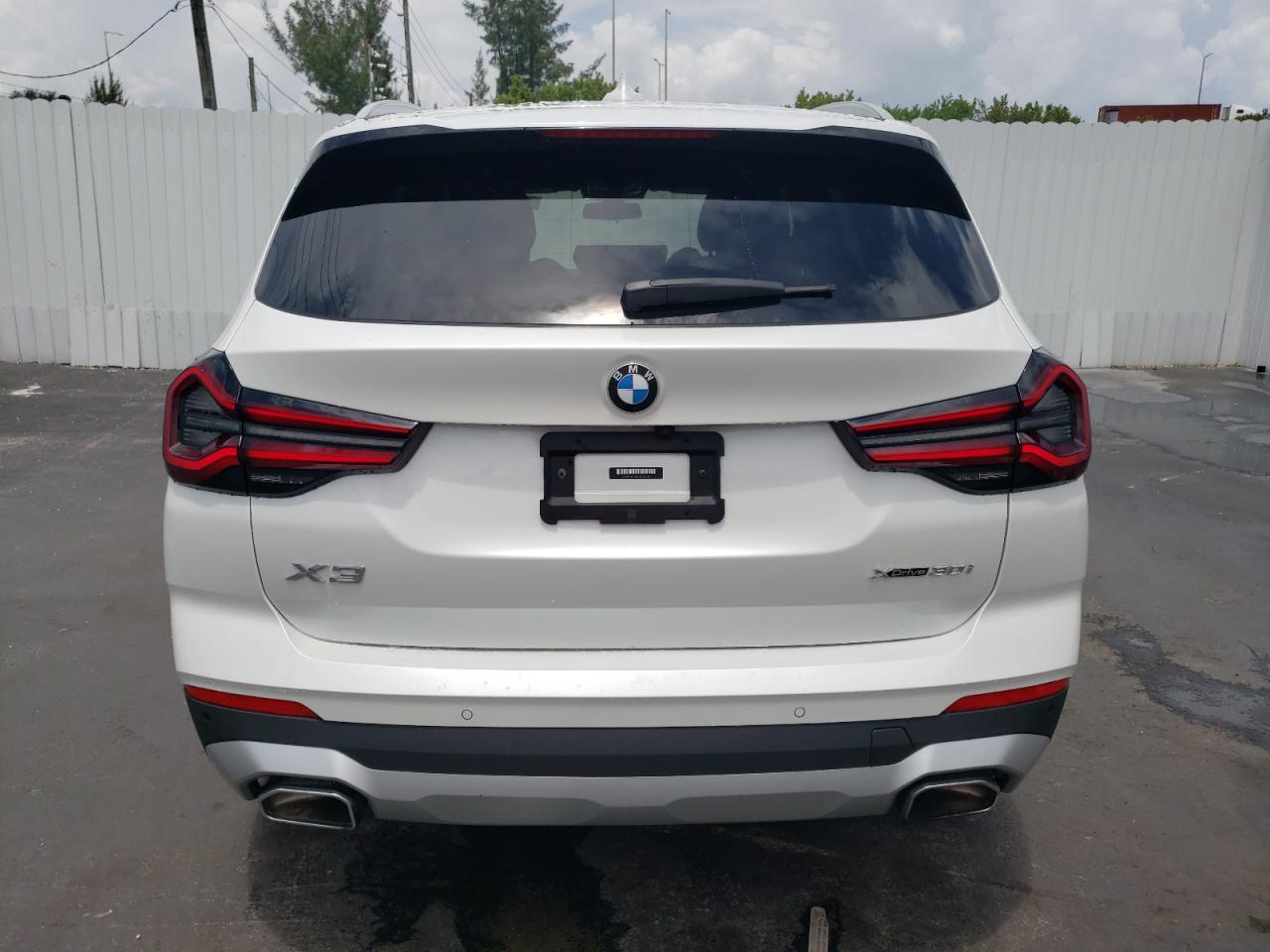 2023 BMW X3 xDrive30I VIN: 5UX53DP07P9T22729 Lot: 67612634