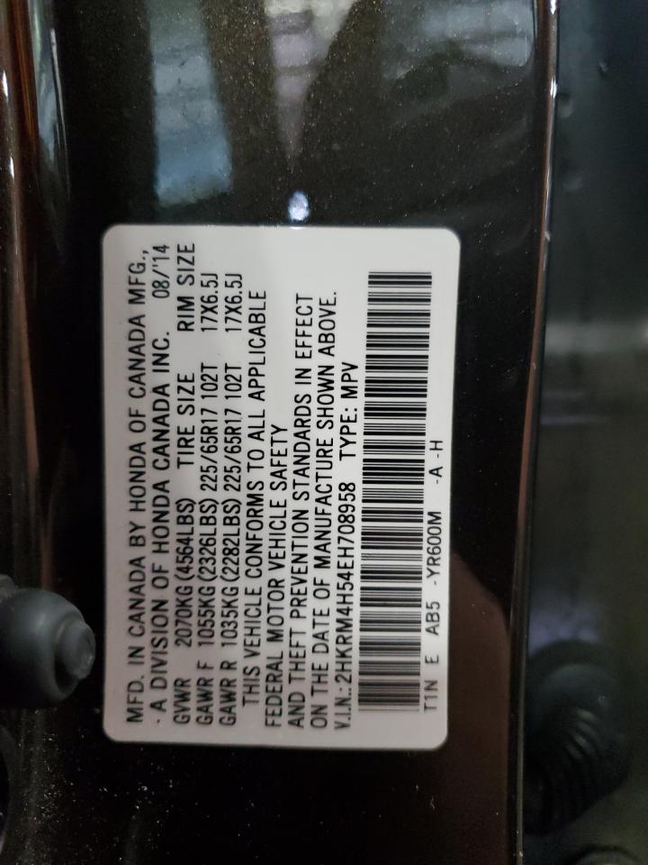 2HKRM4H54EH708958 2014 Honda Cr-V Ex