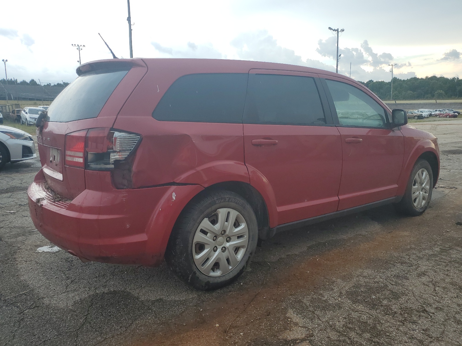 2014 Dodge Journey Se vin: 3C4PDCAB1ET238468