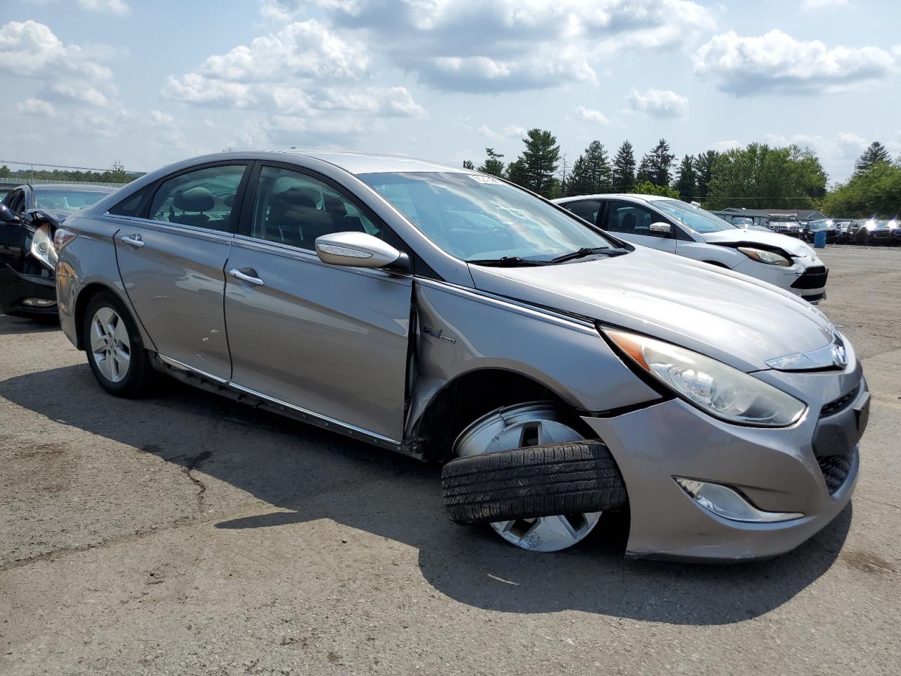 2012 Hyundai Sonata Hybrid VIN: KMHEC4A40CA020703 Lot: 66243934