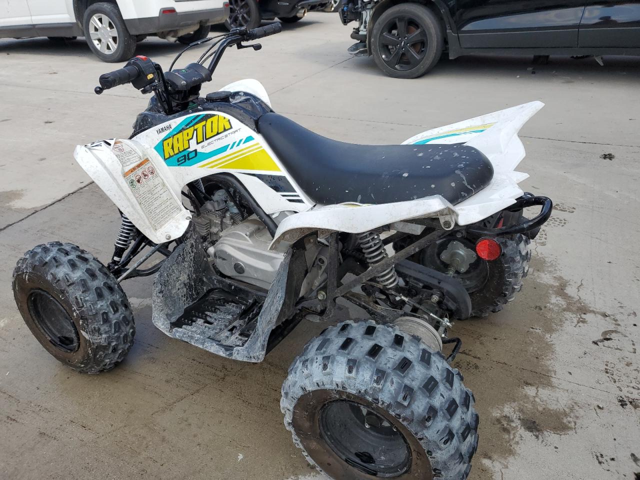 2022 Yamaha Yfm90 R VIN: RF3AB11E1NT008384 Lot: 65724534