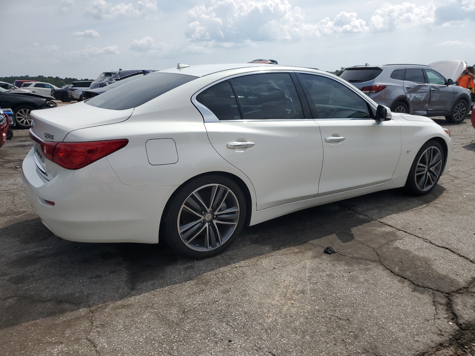 2015 Infiniti Q50 Base vin: JN1BV7AP9FM345899