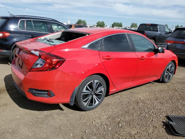 Sedans HONDA CIVIC 2017 Czerwony