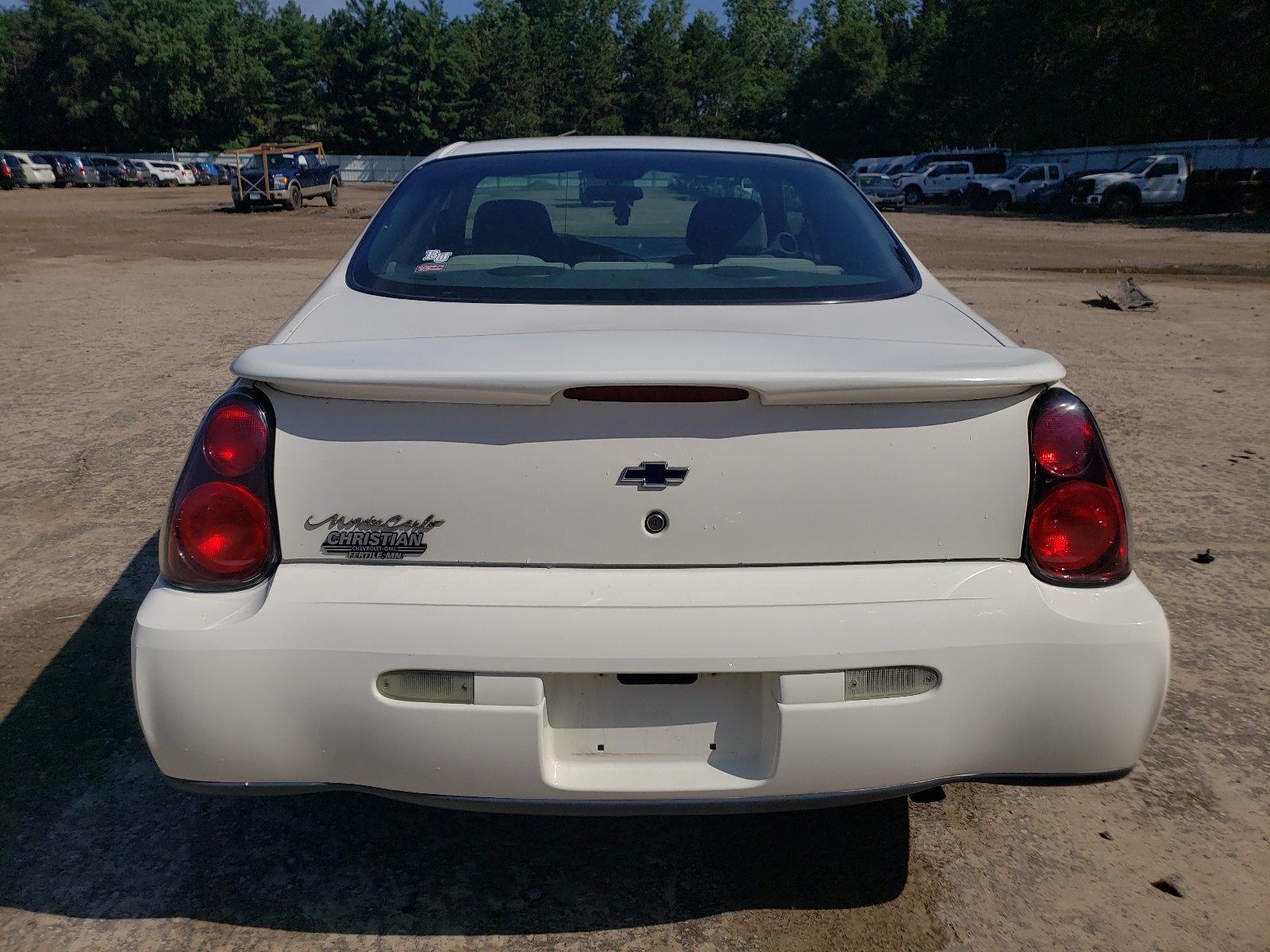 2G1WW12E449426690 2004 Chevrolet Monte Carlo Ls