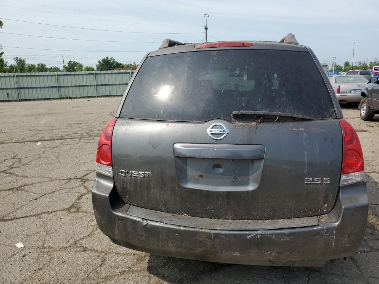 2006 Nissan Quest S VIN: 5N1BV28U56N122616 Lot: 65347254