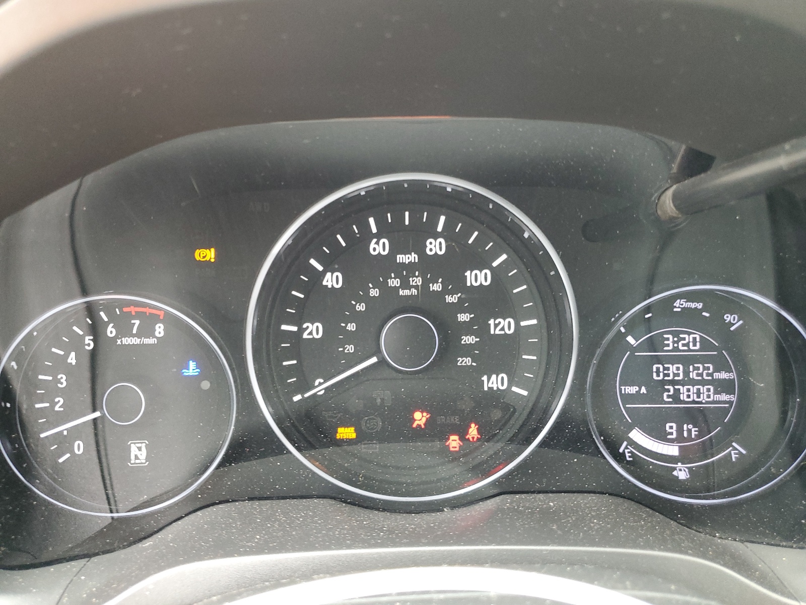 3CZRU6H35KG703776 2019 Honda Hr-V Lx