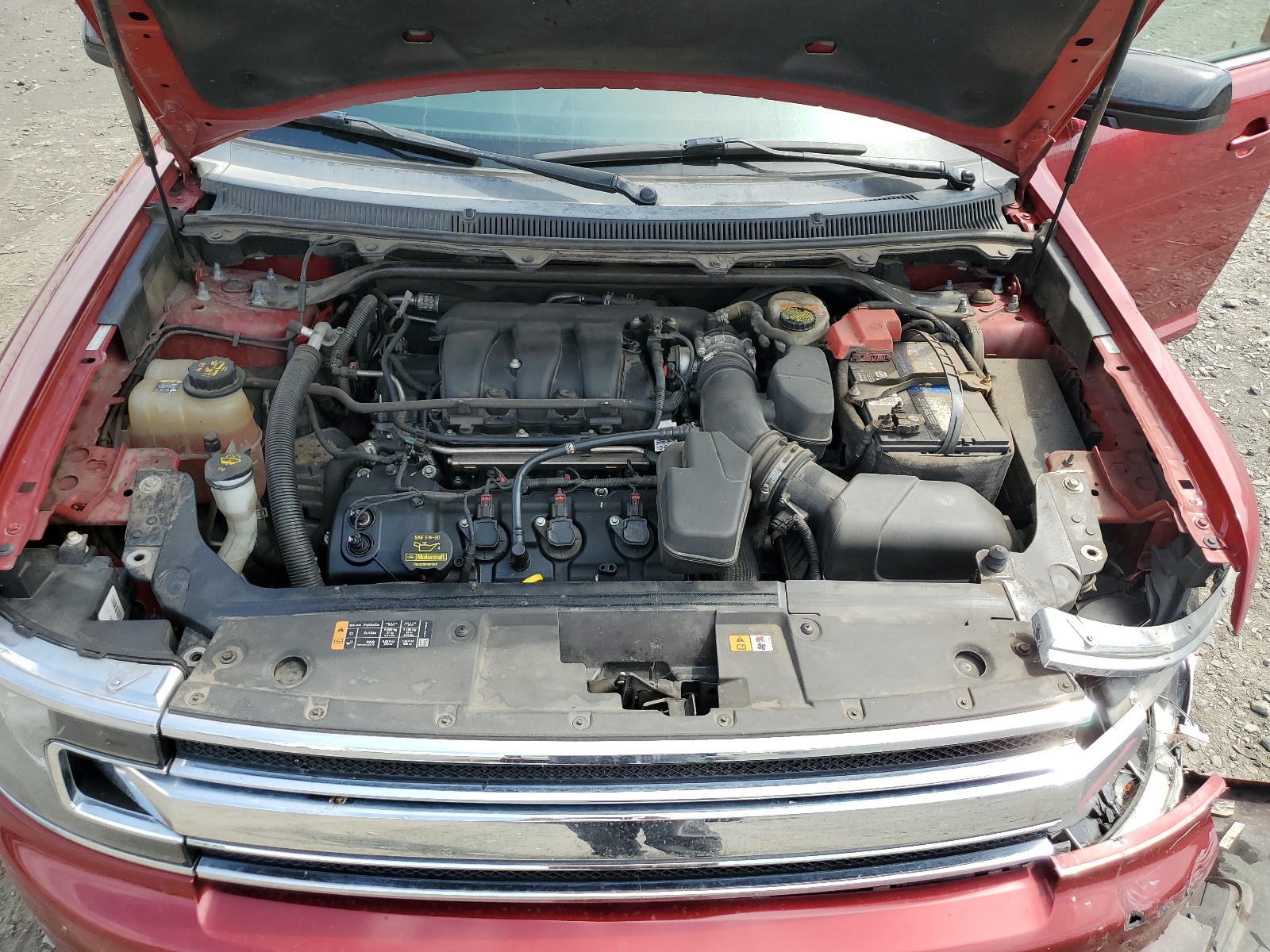 2FMHK6C8XDBD23859 2013 Ford Flex Sel