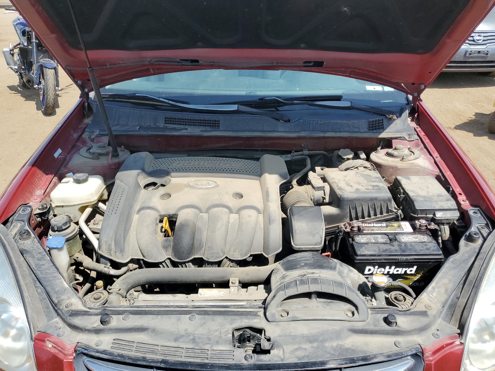 KNAGE123285235816 2008 Kia Optima Lx