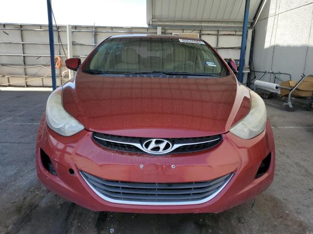  HYUNDAI ELANTRA 2013 Czerwony