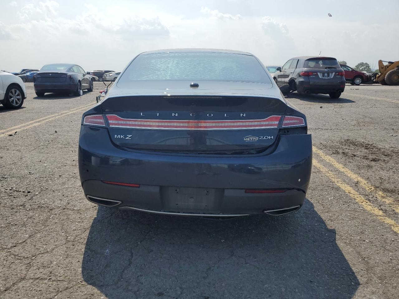 2017 Lincoln Mkz Hybrid Select VIN: 3LN6L5LU6HR654117 Lot: 65549434