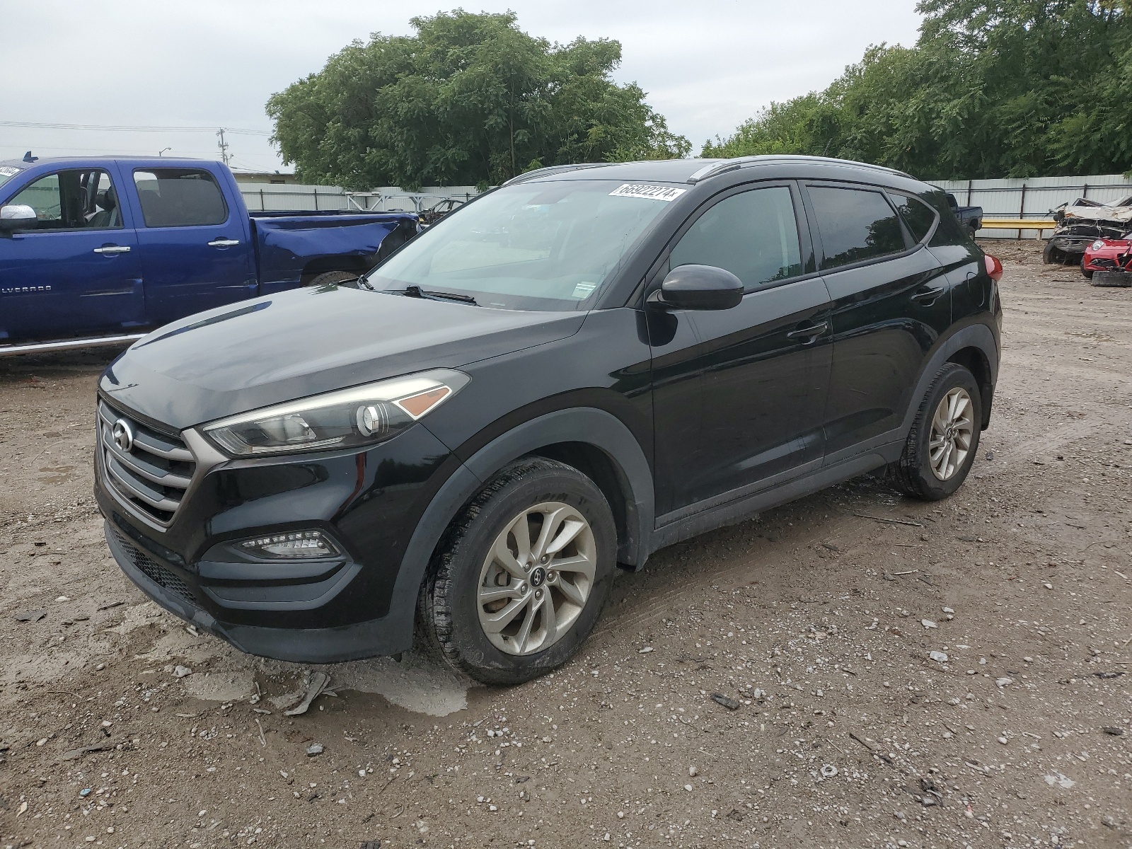 2016 Hyundai Tucson Limited vin: KM8J33A46GU204170