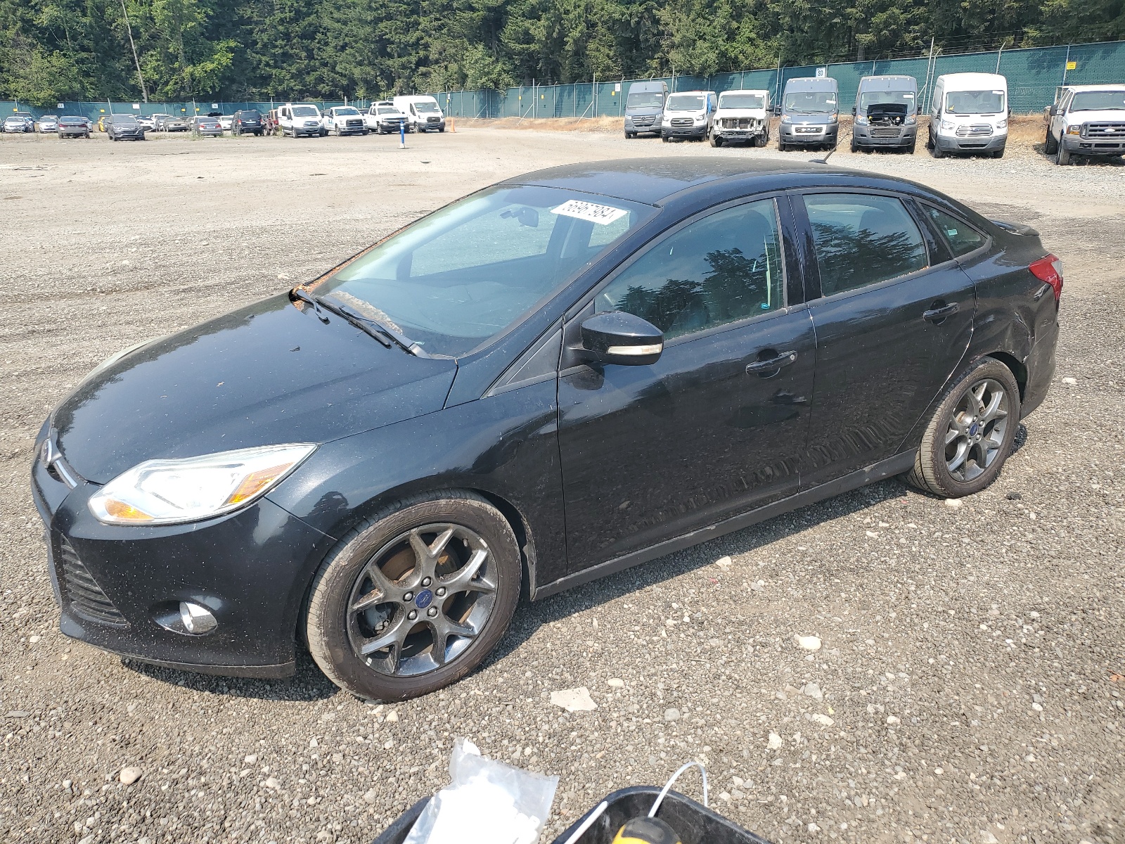 2014 Ford Focus Se vin: 1FADP3F22EL266784