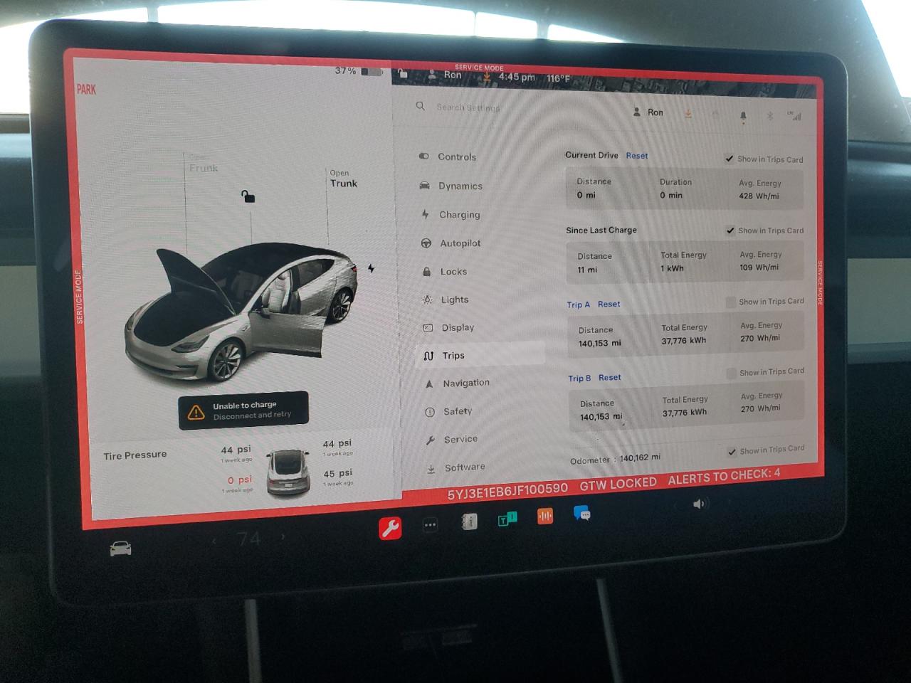 2018 Tesla Model 3 VIN: 5YJ3E1EB6JF100590 Lot: 67957994