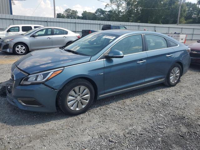  HYUNDAI SONATA 2016 Blue