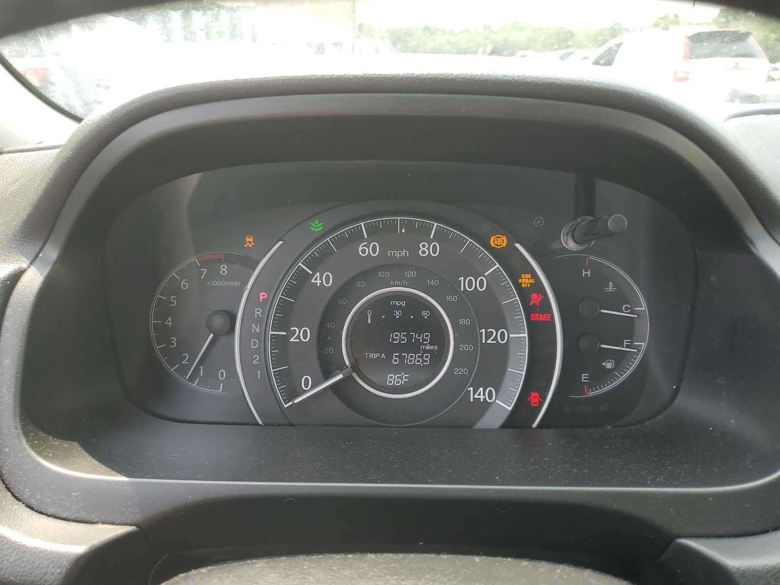 2HKRM4H77CH602423 2012 Honda Cr-V Exl