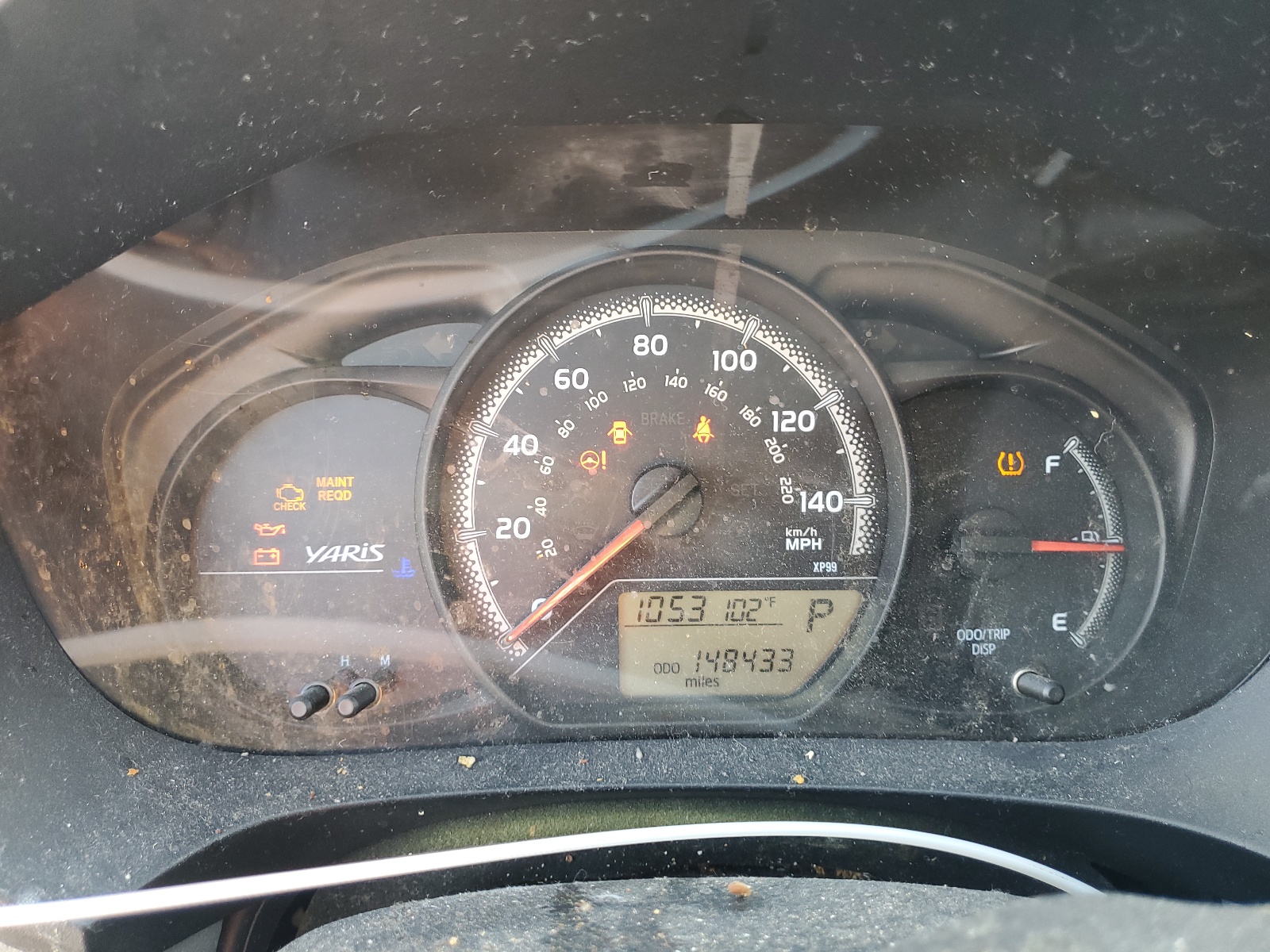 VNKKTUD38FA027078 2015 Toyota Yaris