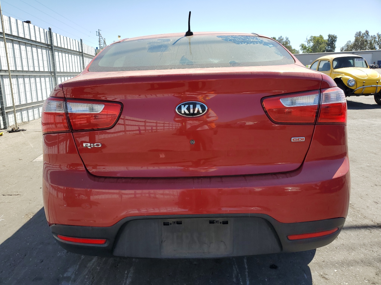 KNADM4A38E6397206 2014 Kia Rio Lx