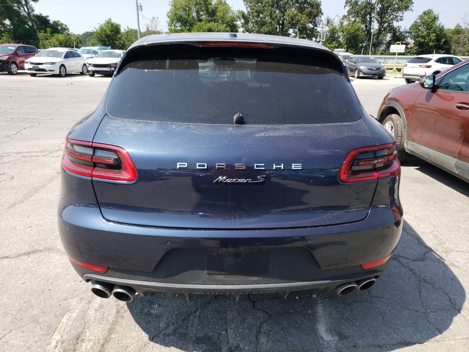 WP1AB2A58FLB51923 2015 Porsche Macan S