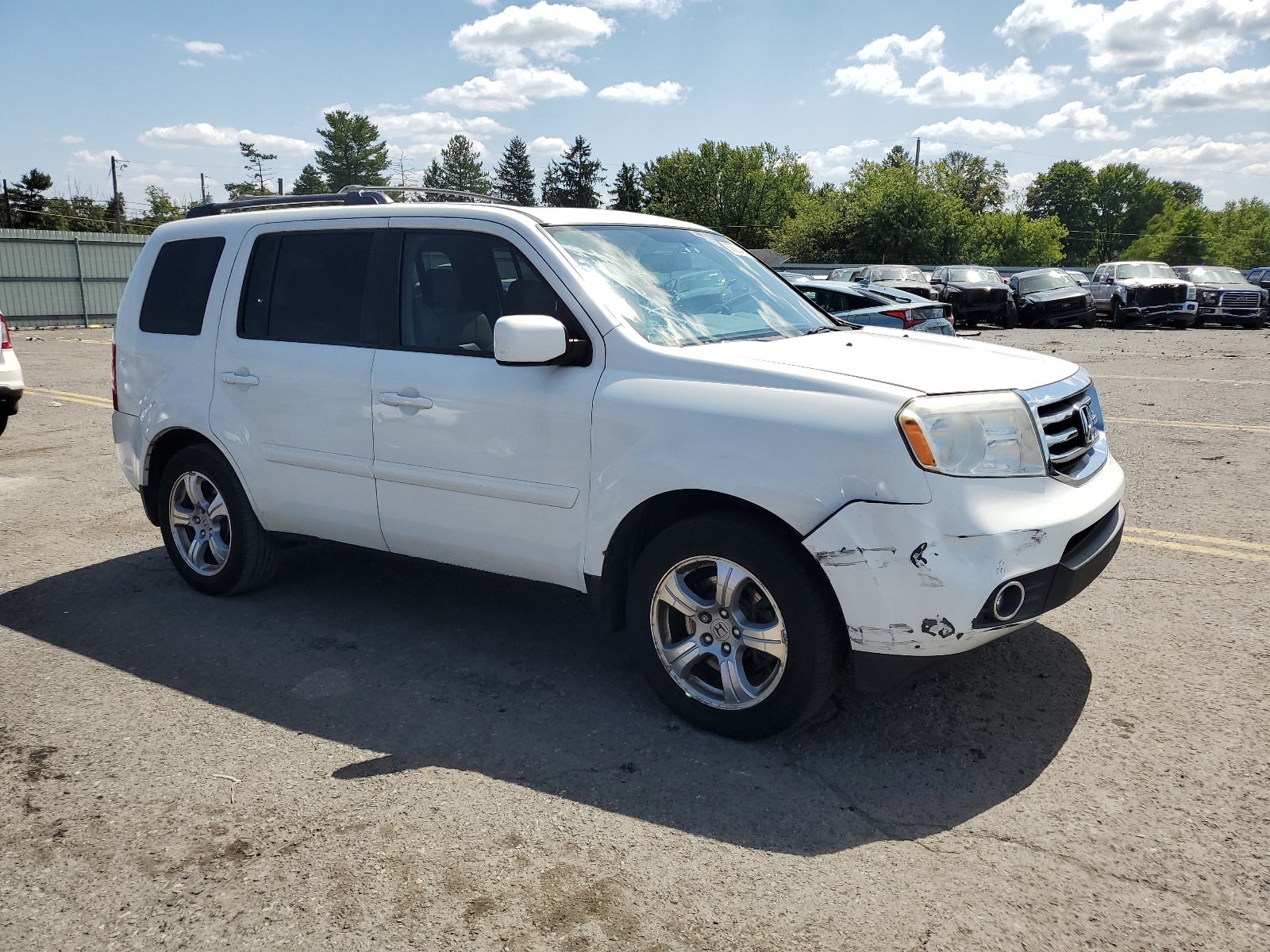 5FNYF4H63DB003368 2013 Honda Pilot Exl