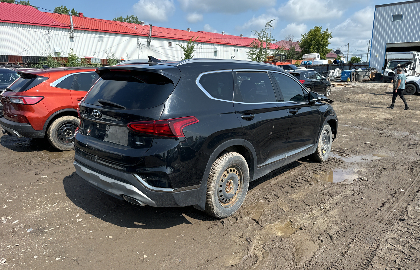 2019 Hyundai Santa Fe Sel vin: 5NMS3CAD9KH046836