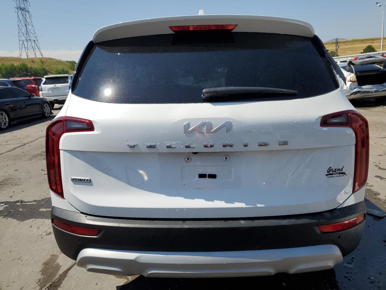 2022 Kia Telluride Lx VIN: 5XYP2DHC6NG282354 Lot: 65493384