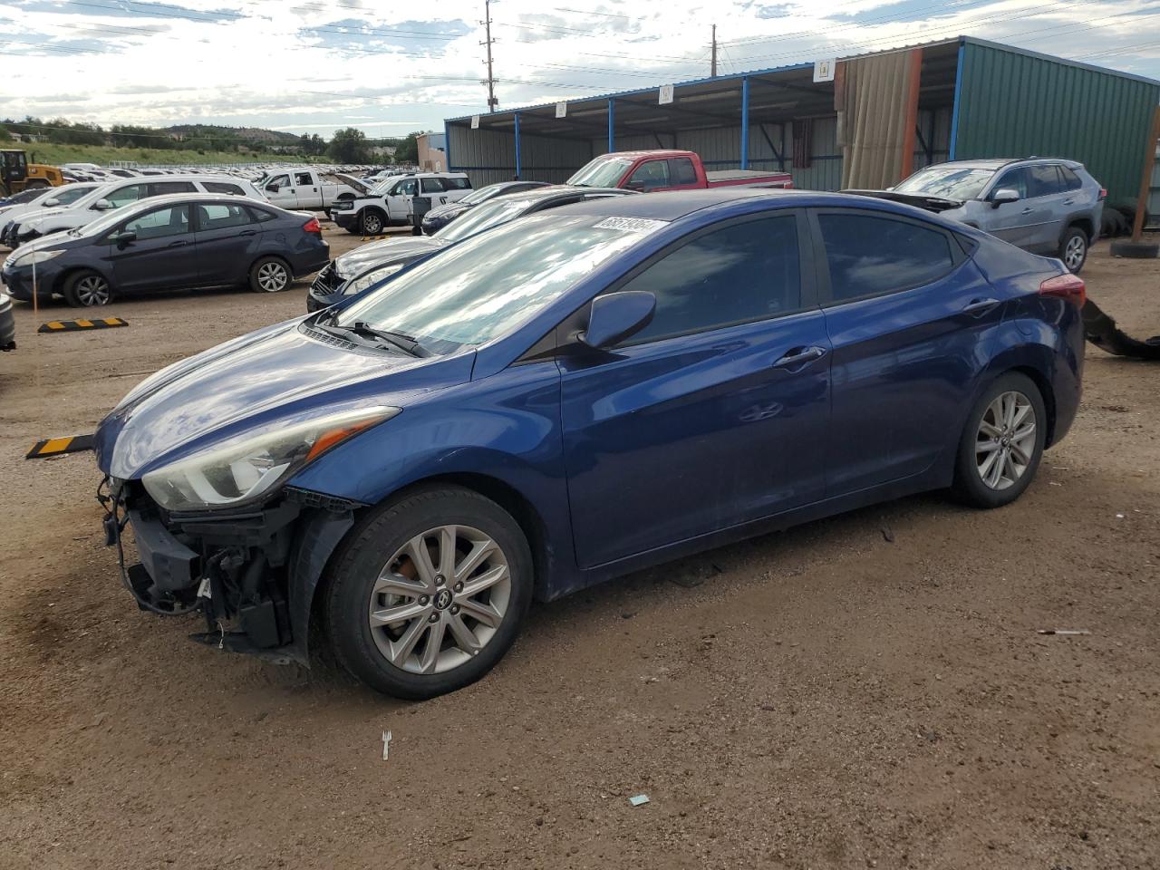 5NPDH4AEXFH582485 2015 HYUNDAI ELANTRA - Image 1