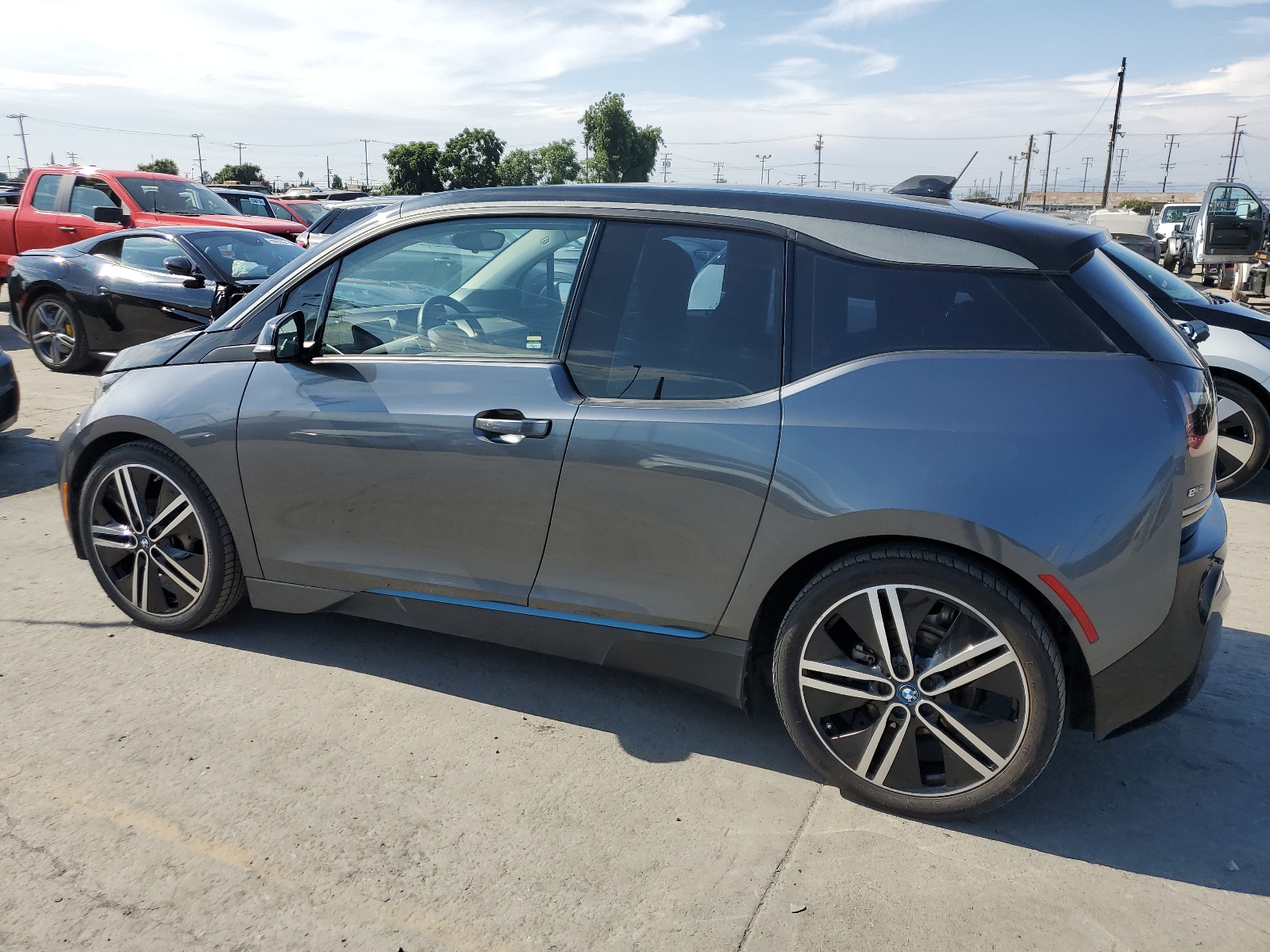 2018 BMW I3 Rex vin: WBY7Z4C50JVD95743