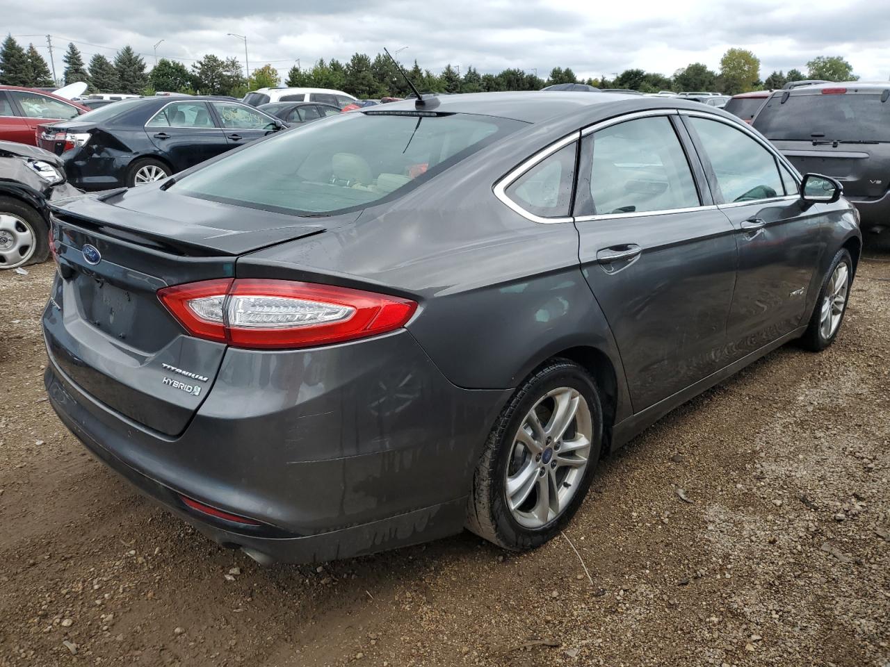 2016 Ford Fusion Titanium Hev VIN: 3FA6P0RU7GR154622 Lot: 68739164