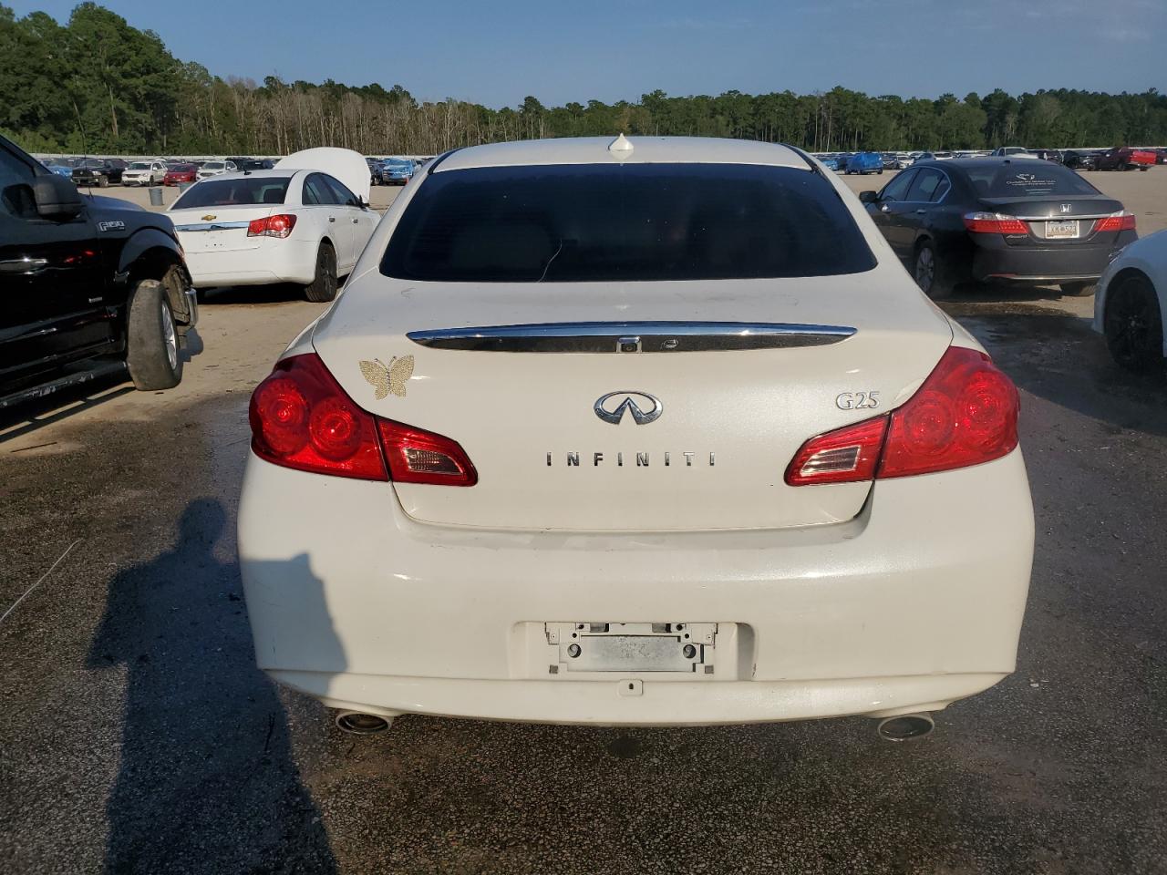 2011 Infiniti G25 Base VIN: JN1DV6AP8BM604055 Lot: 67131824