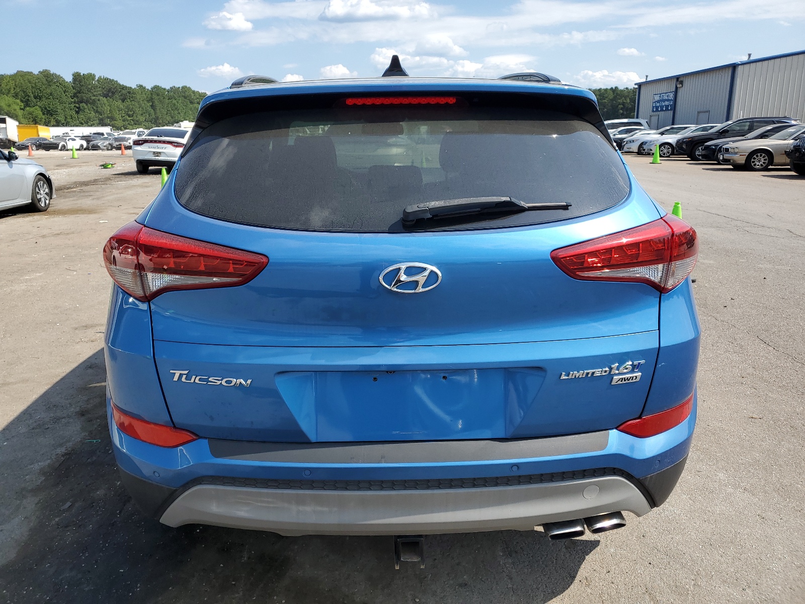KM8J3CA24HU303876 2017 Hyundai Tucson Limited