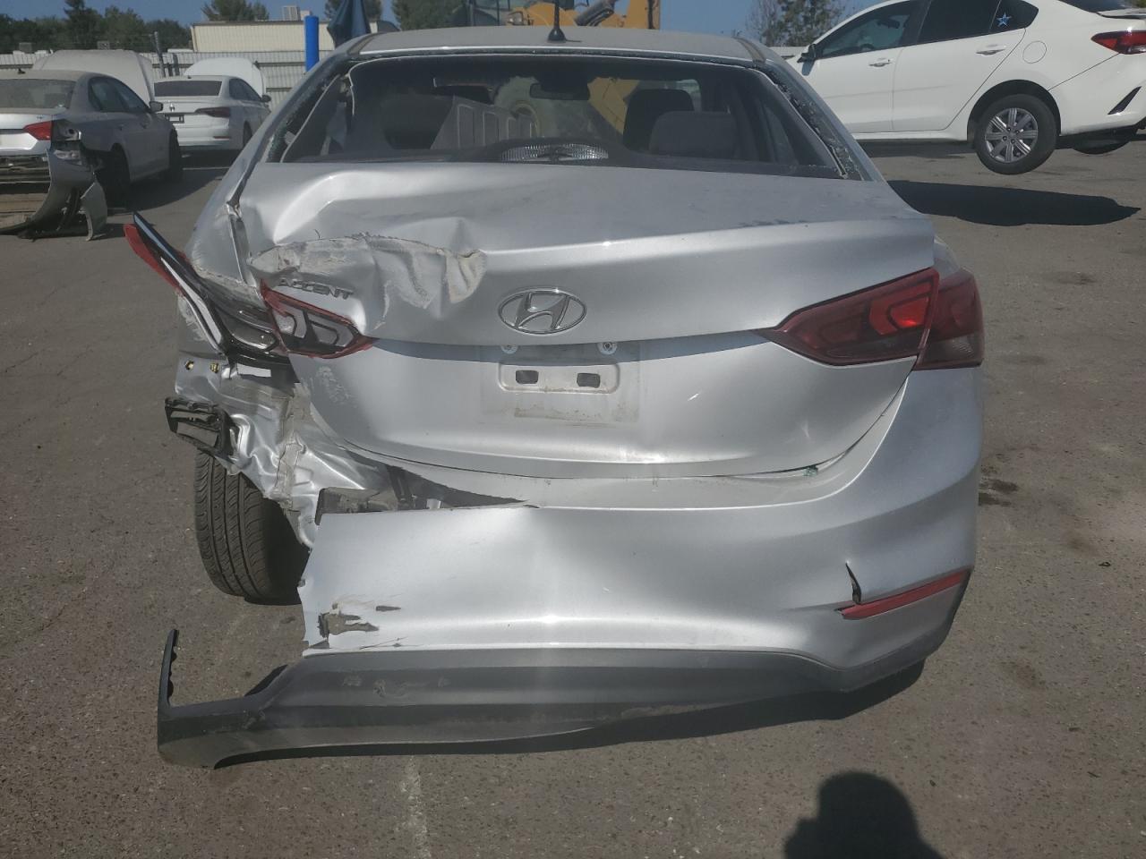 2022 Hyundai Accent Se VIN: 3KPC24A67NE186801 Lot: 68765844