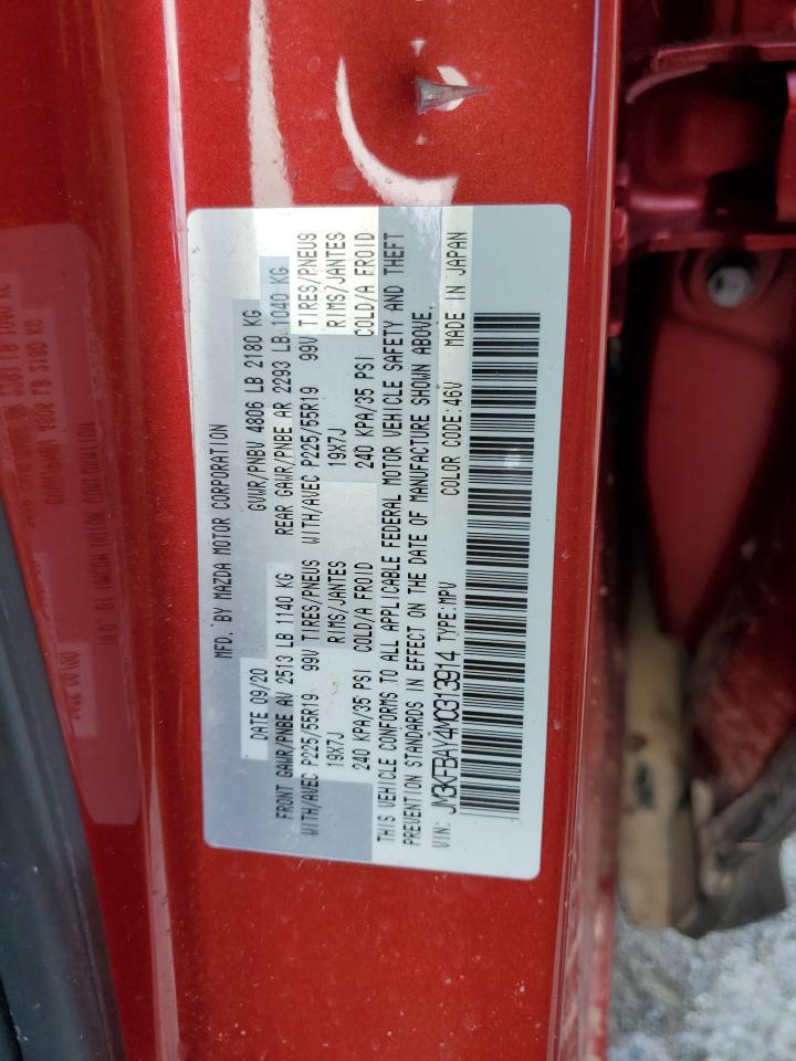 2021 Mazda Cx-5 Grand Touring Reserve VIN: JM3KFBAY4M0313914 Lot: 66961454