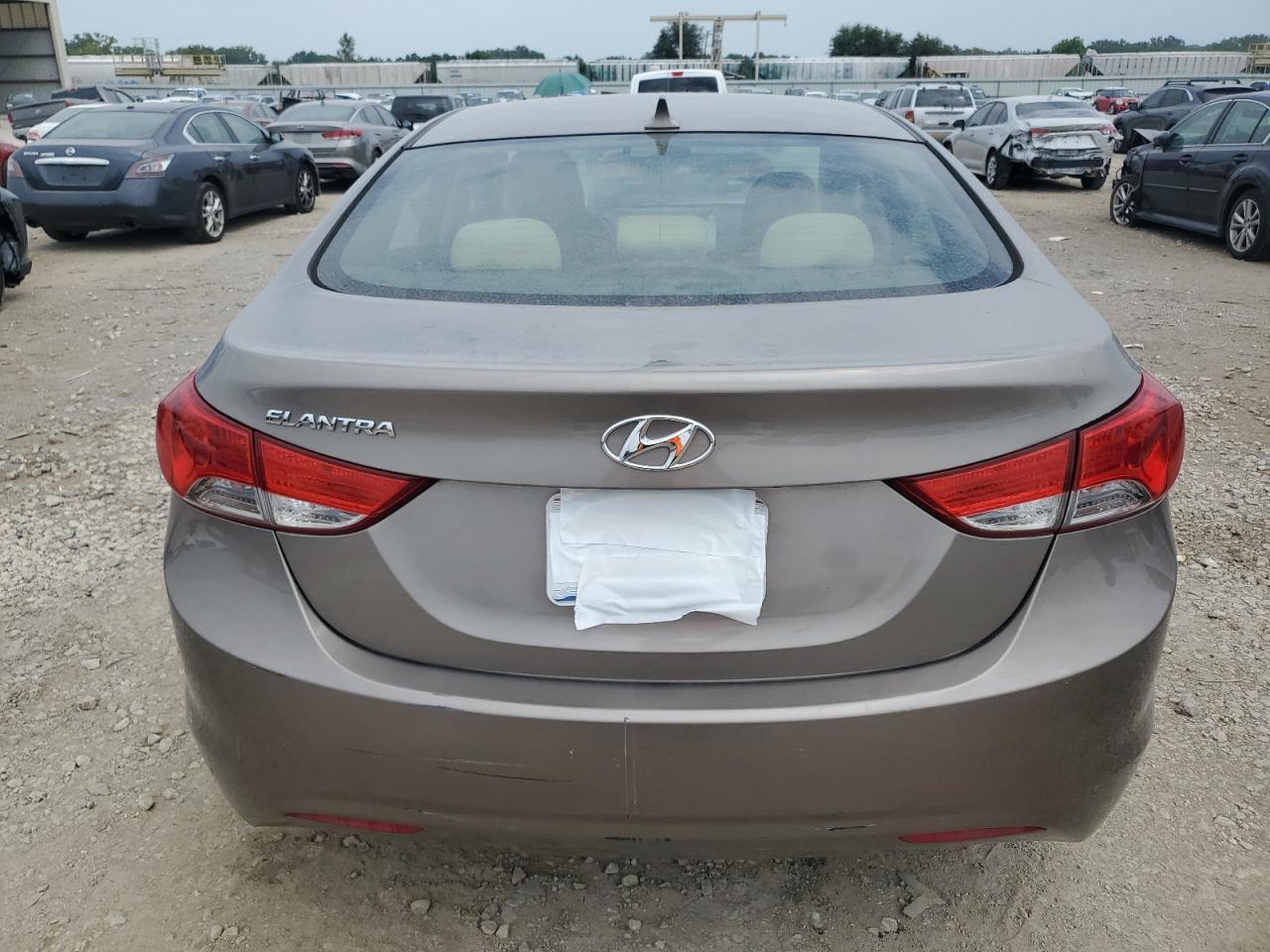 2012 Hyundai Elantra Gls VIN: 5NPDH4AE4CH133573 Lot: 68286084