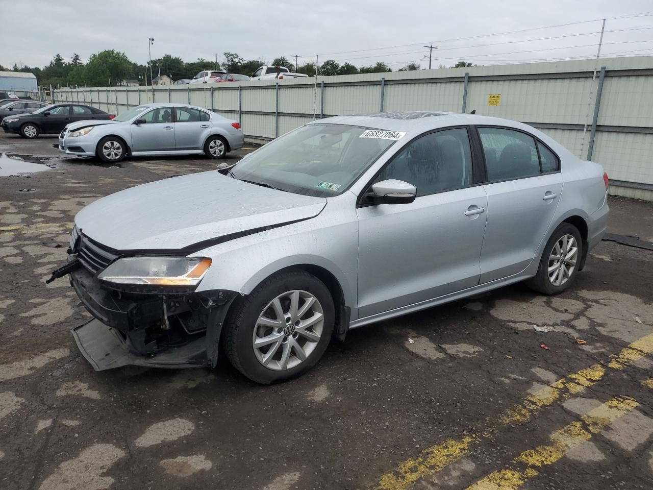 2012 Volkswagen Jetta Se VIN: 3VWDP7AJ5CM392873 Lot: 66327064