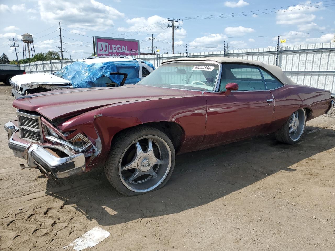1975 Pontiac Grandville للبيع في Dyer، IN - All Over