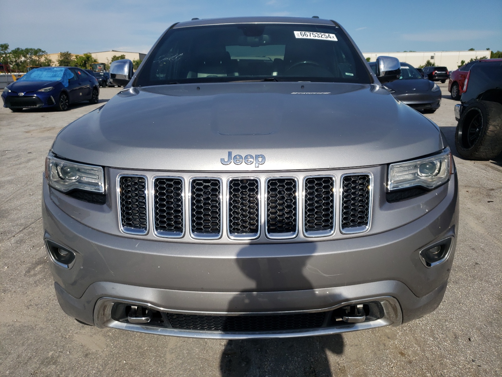 2016 Jeep Grand Cherokee Overland vin: 1C4RJECG3GC422444