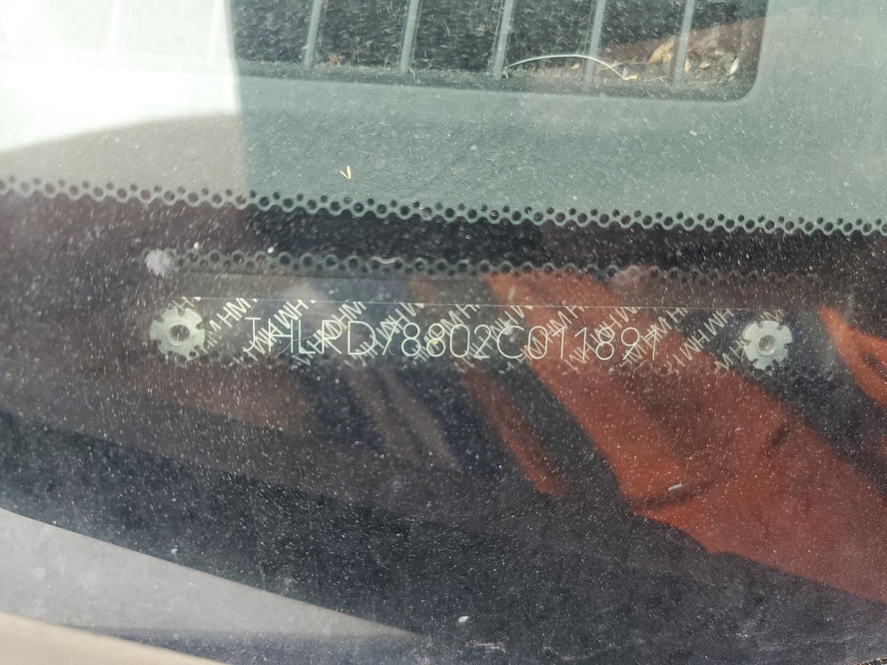 2002 Honda Cr-V Ex VIN: JHLRD78802C011891 Lot: 59505444