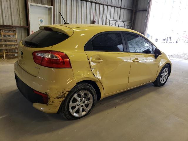  KIA RIO 2016 Yellow